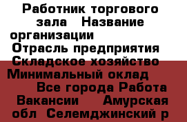 Работник торгового зала › Название организации ­ Team PRO 24 › Отрасль предприятия ­ Складское хозяйство › Минимальный оклад ­ 30 000 - Все города Работа » Вакансии   . Амурская обл.,Селемджинский р-н